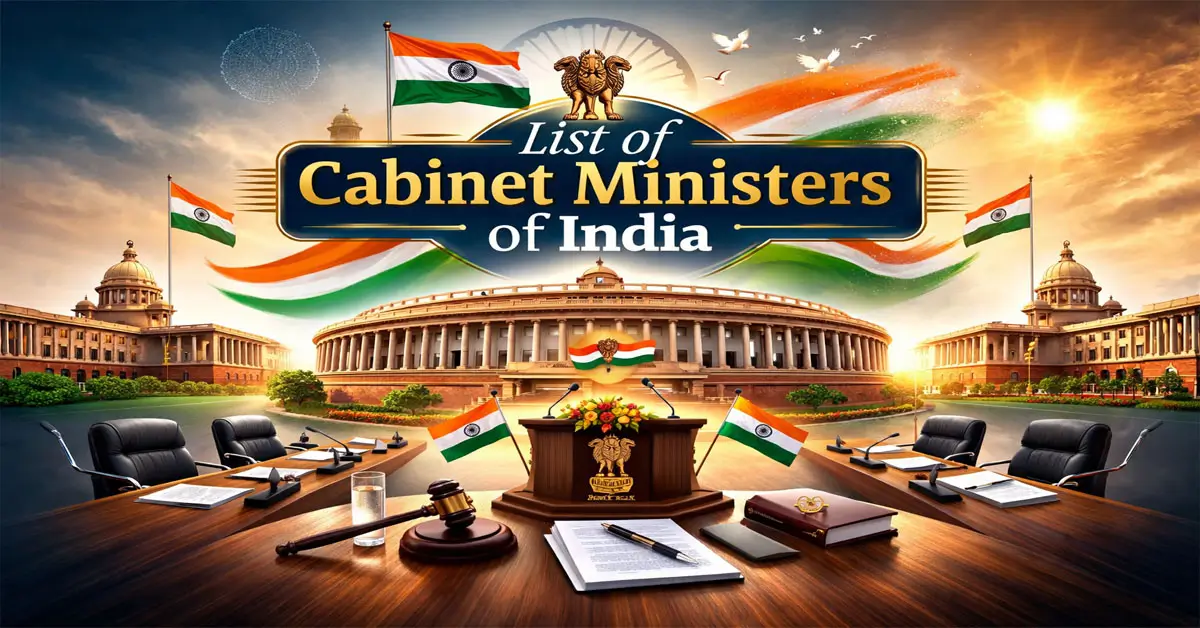List of Cabinet Ministers of India