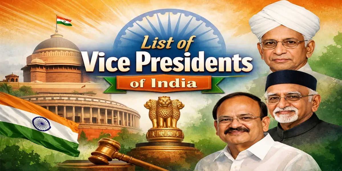 List of Vice President of India