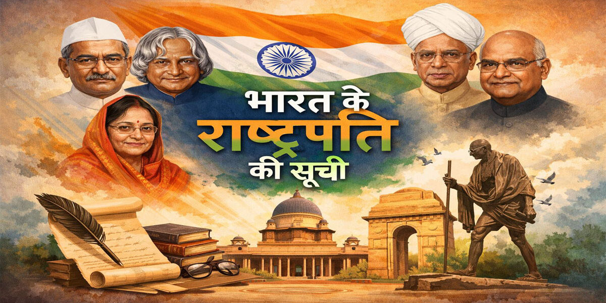 भारत के राष्ट्रपति की सूची