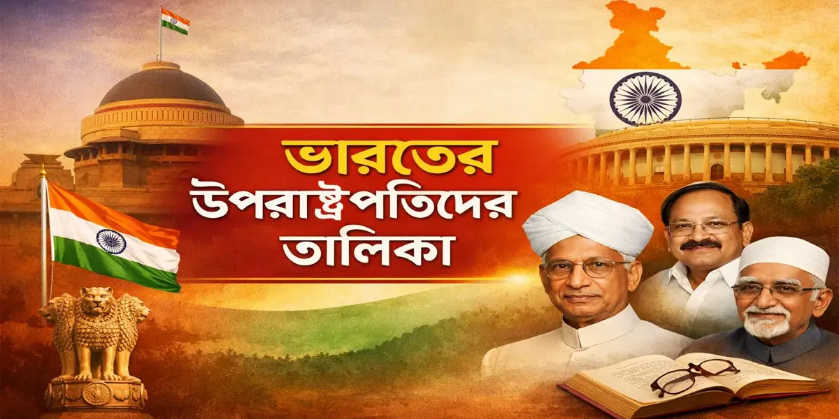 ভারতের উপরাষ্ট্রপতির তালিকা