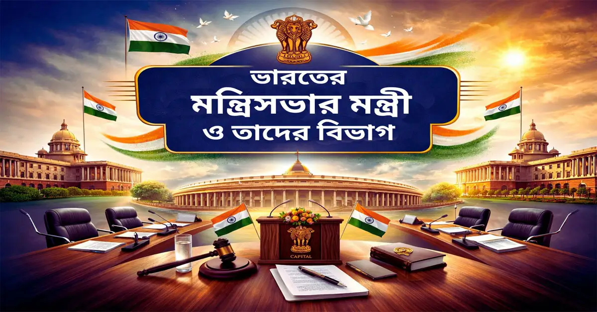 ভারতের ক্যাবিনেট মন্ত্রী এবং তাদের বিভাগ