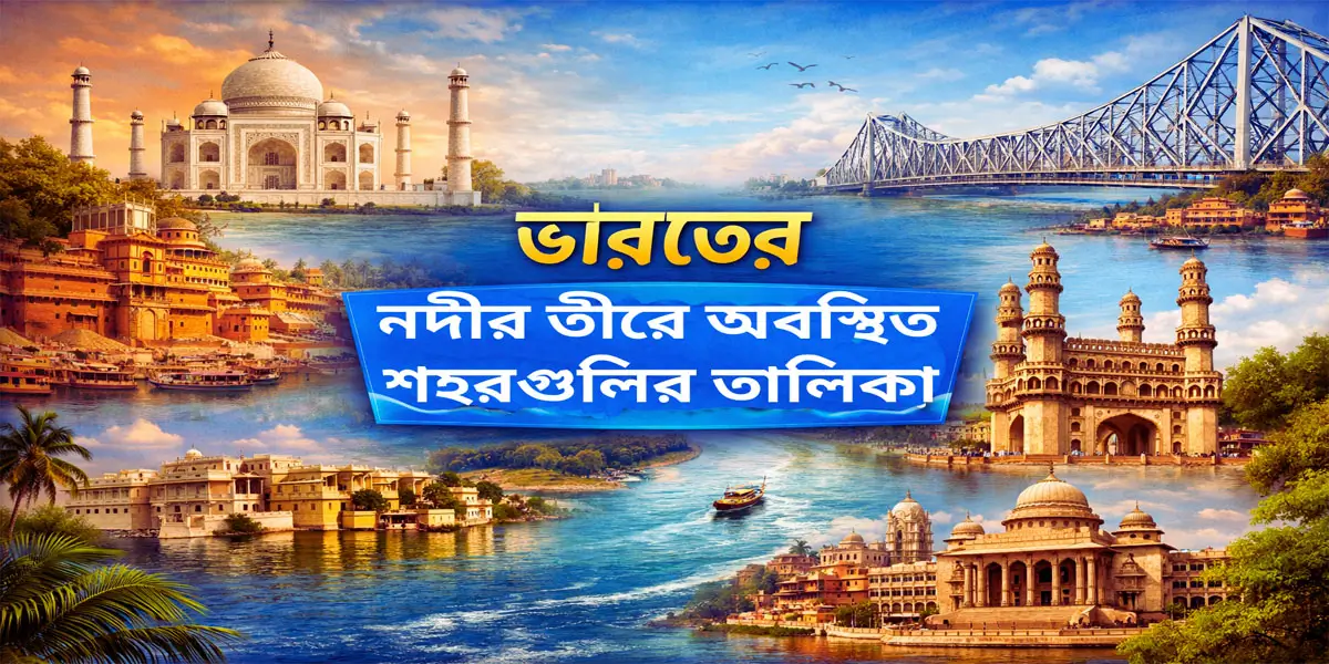 ভারতের নদী তীরবর্তী শহর তালিকা