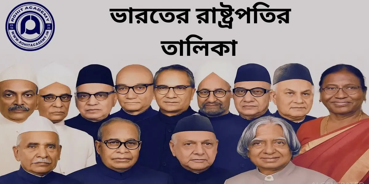 ভারতের রাষ্ট্রপতির তালিকা (1952-2025) 1 ভারতের রাষ্ট্রপতির তালিকা