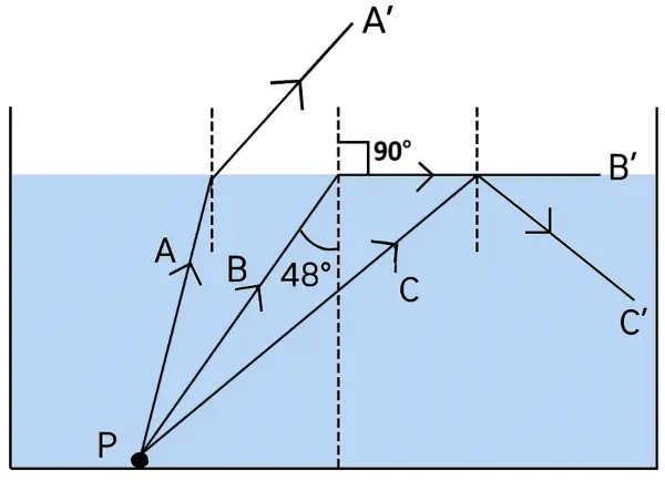 ICSE Class 10 Physics Refraction of Light at Plane Surfaces img44 ICSE Class 10 Physics Refraction of Light at Plane Surfaces img44