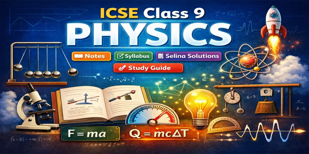 ICSE Class 9 Physics