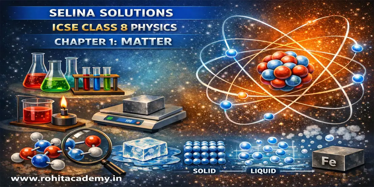 ICSE Class 8 Physics Selina Solutions Chapter 1 Matter