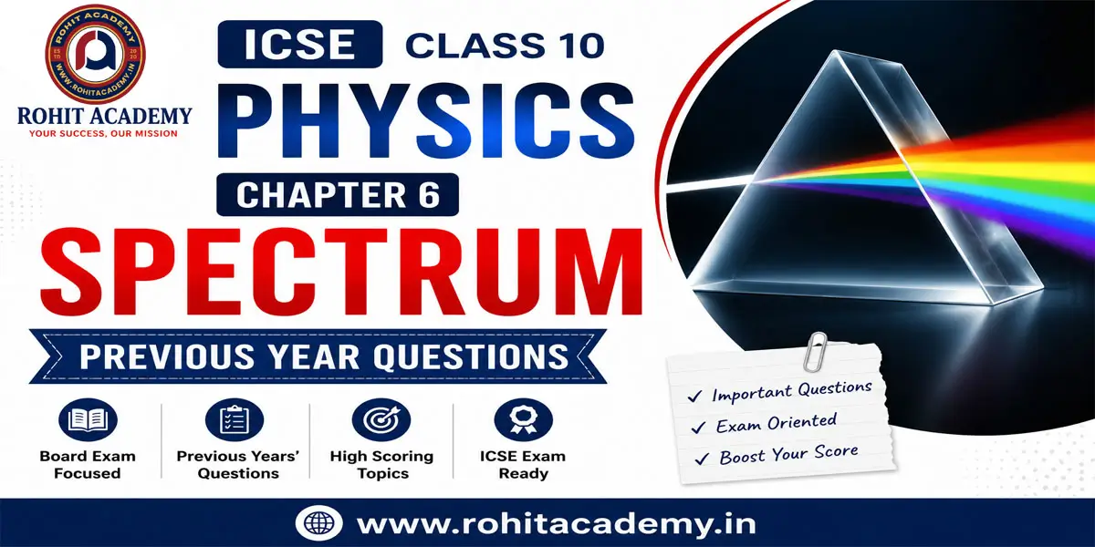 ICSE Class 10 Physics Chapter 6 Spectrum Previous Year Questions (Solved) | PDF Download 1 ICSE Class 10 Physics Chapter 6 Spectrum Previous Year Questions